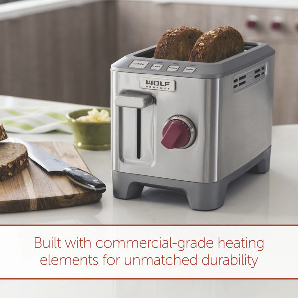 Wolf Gourmet 2 Slice Toaster & Reviews Wayfair